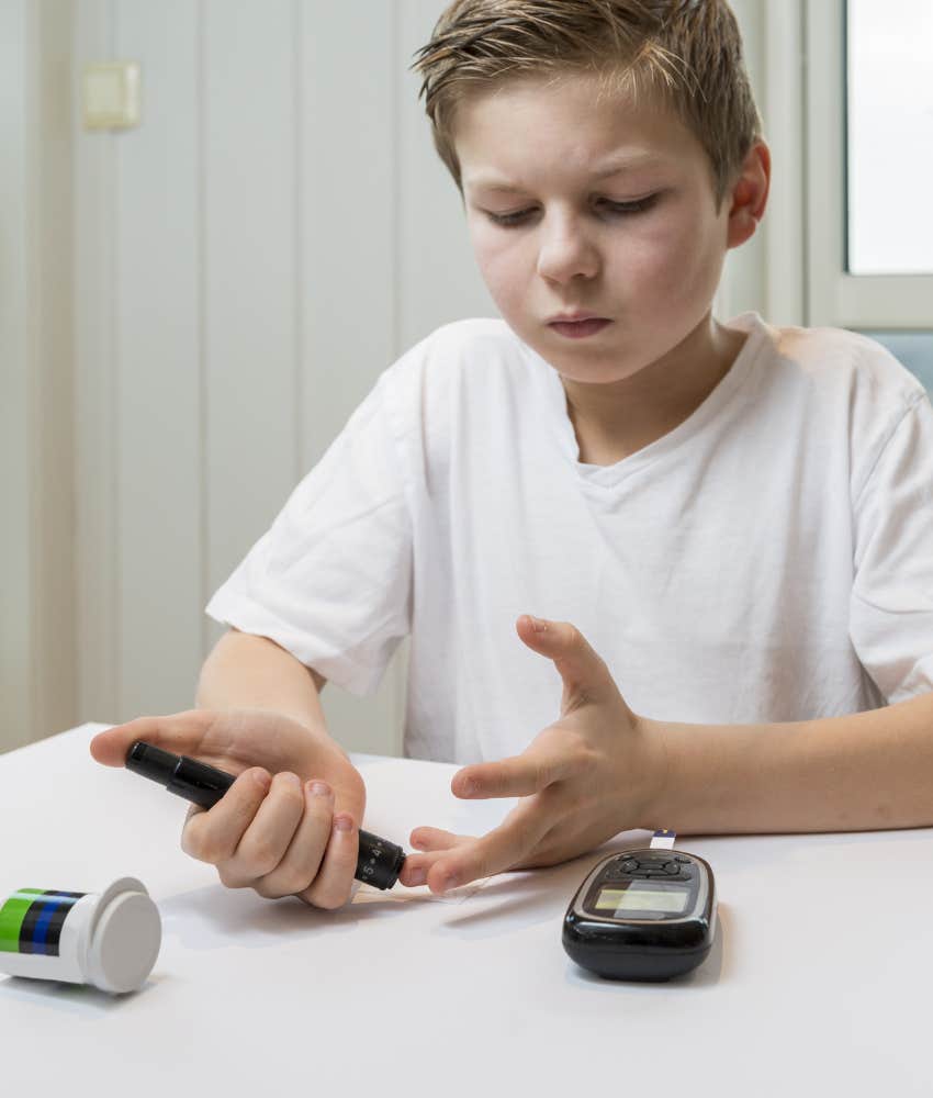 Student who had his glucose monitor confiscated during a math test