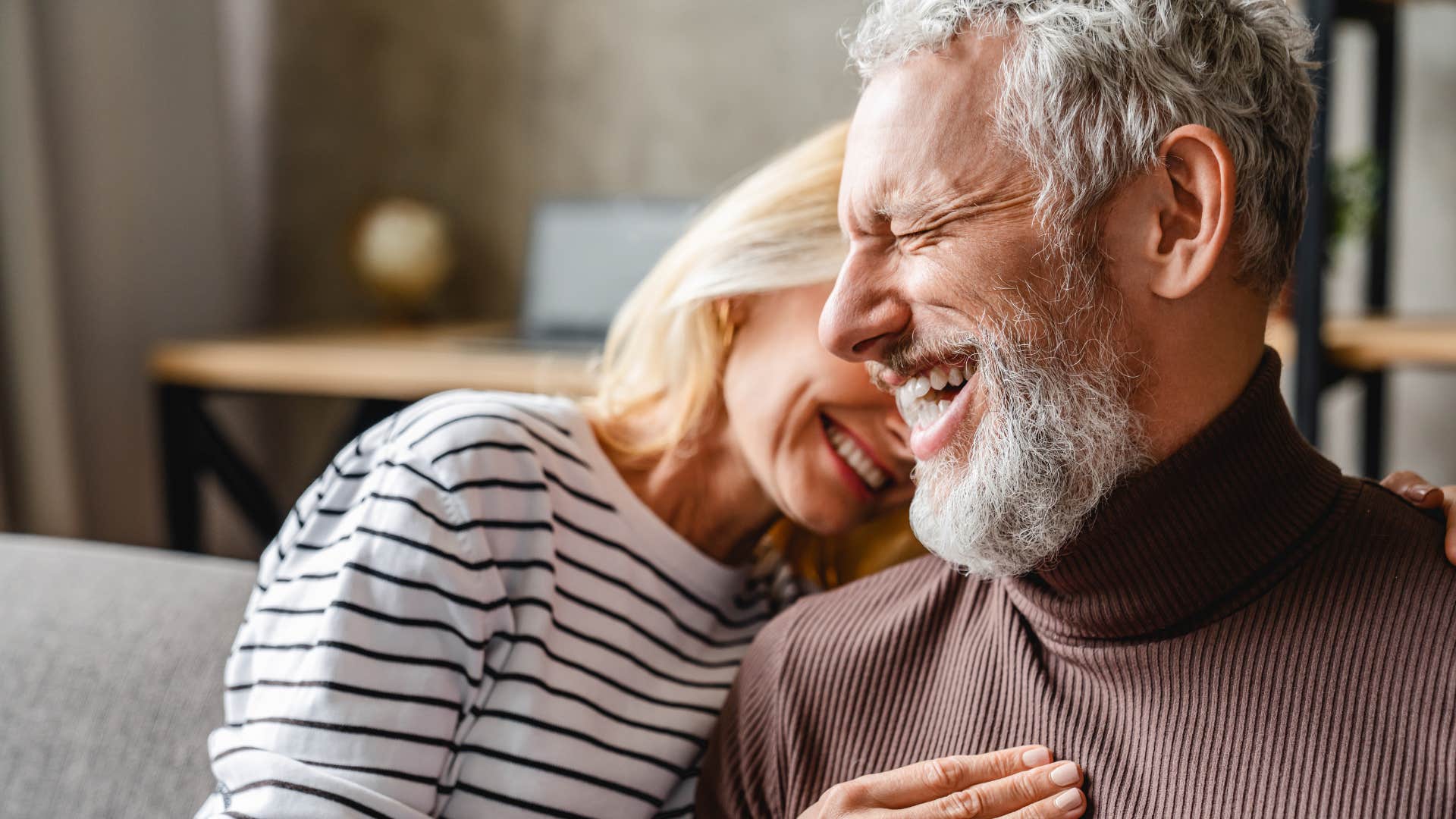 couple with a strong focus on their romantic relationship