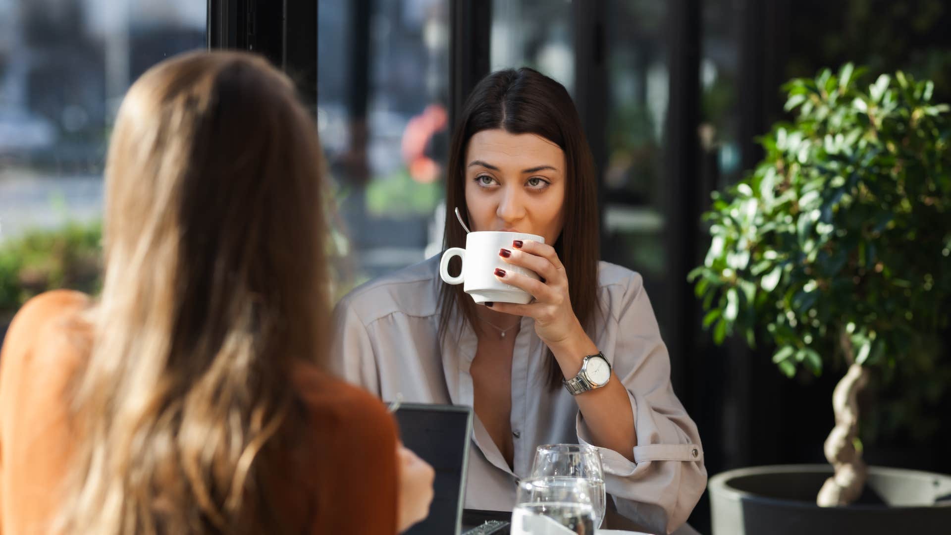 woman who enforces boundaries by addressing worries