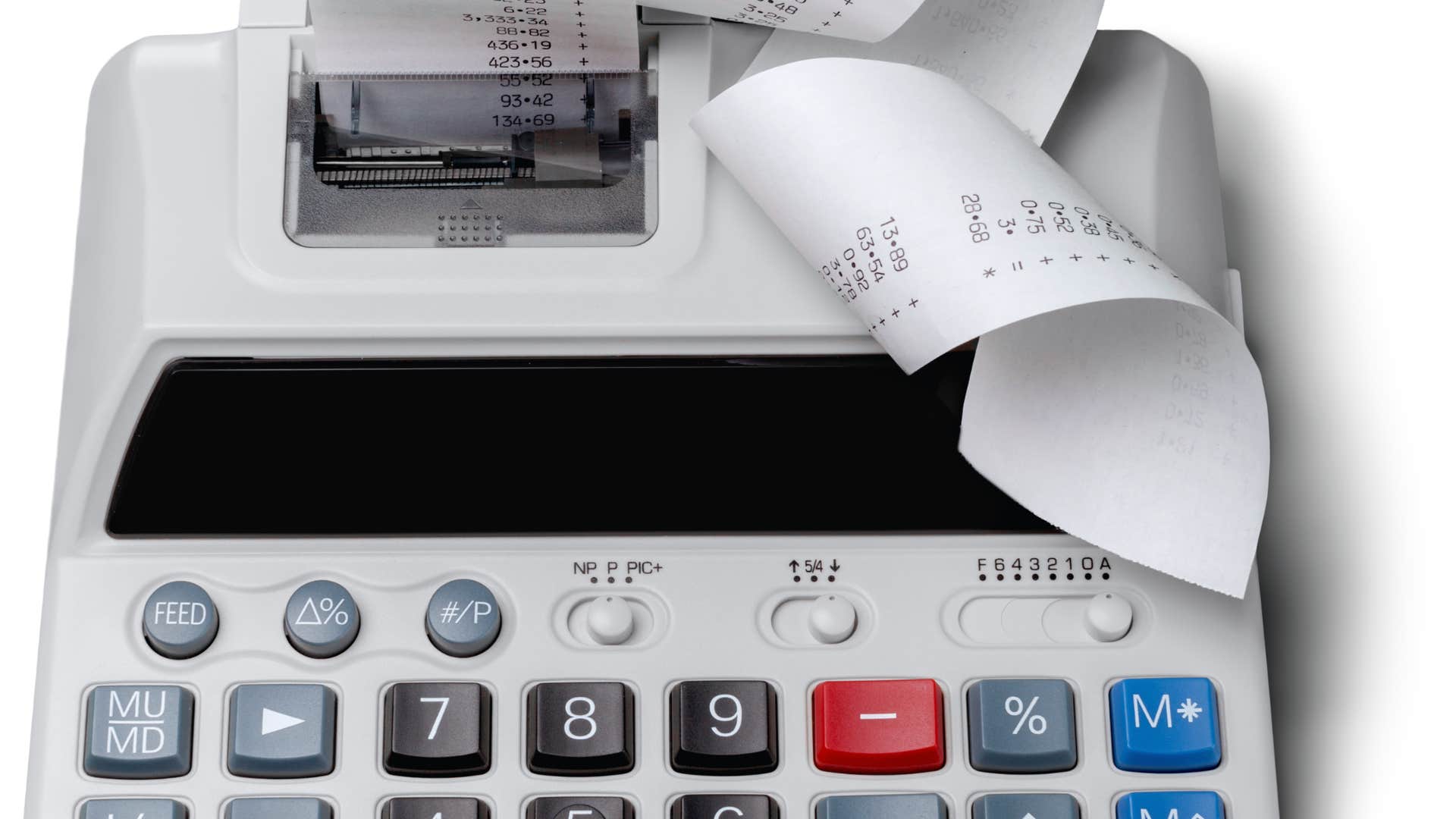 things every Gen X kid had in their house growing up calculator with a printer