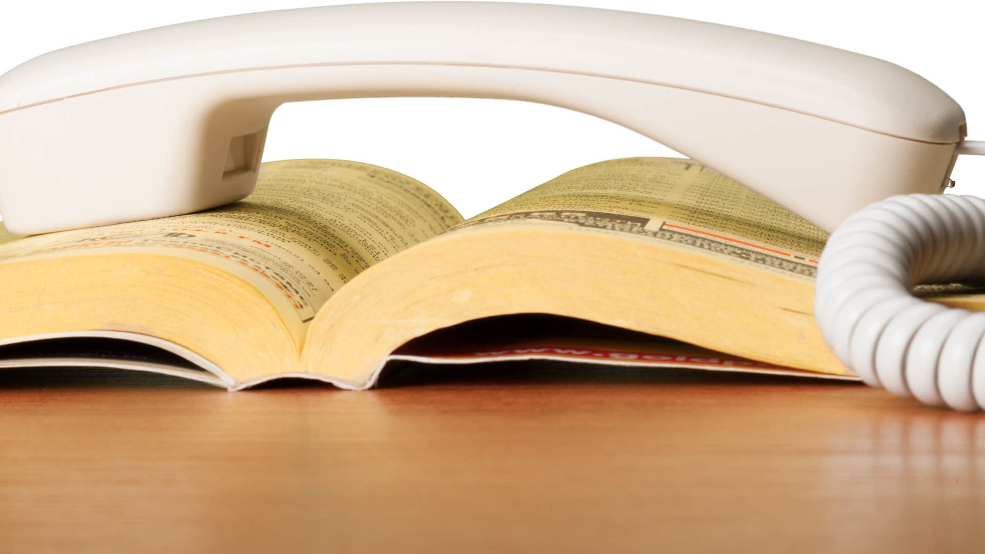 things every Gen X kid had in their house growing up yellow phonebook