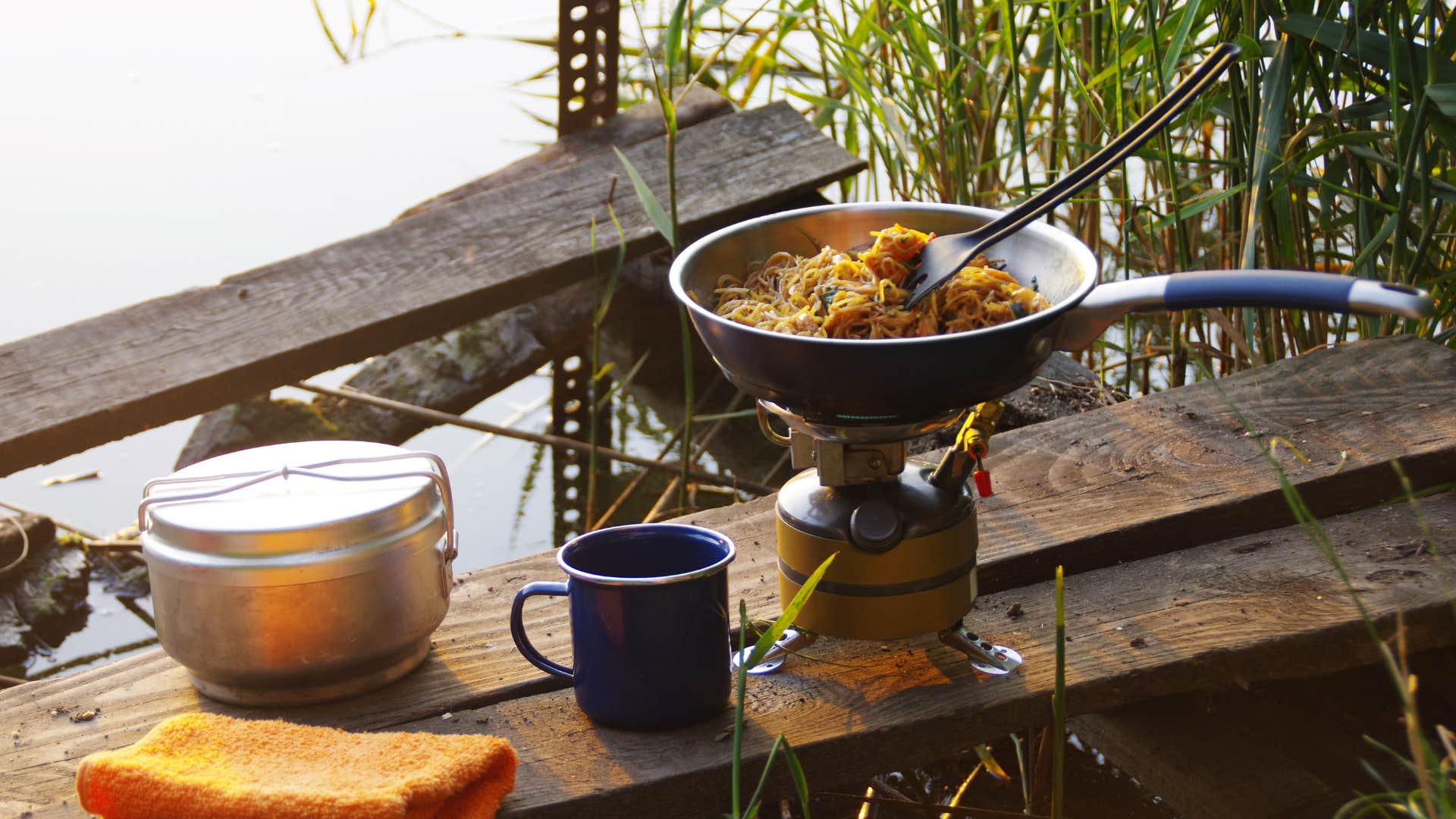 people who are truly prepared for any situation always keep cooking supplies