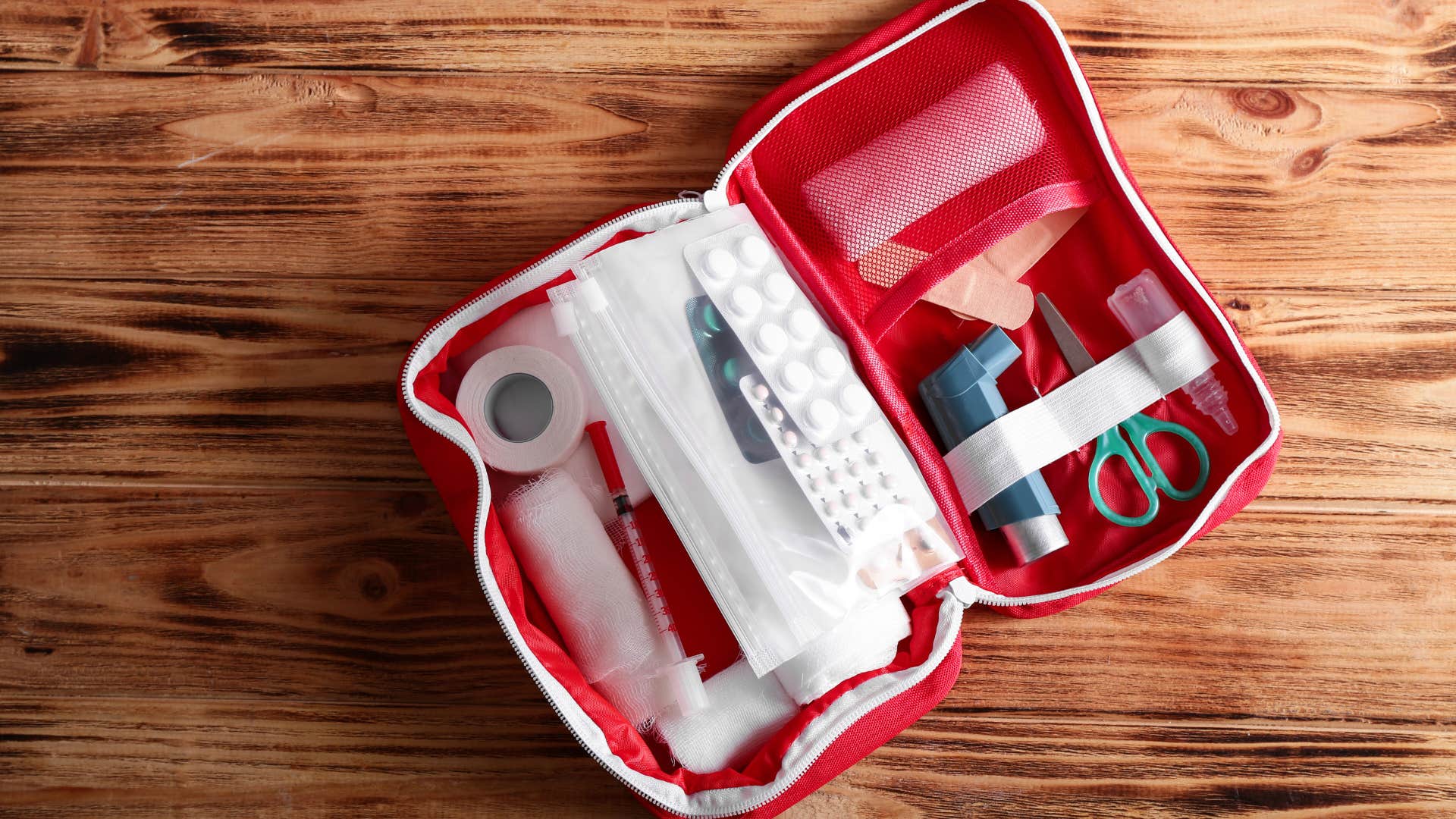 things people who are truly prepared for any situation always keep in their car first aid kit