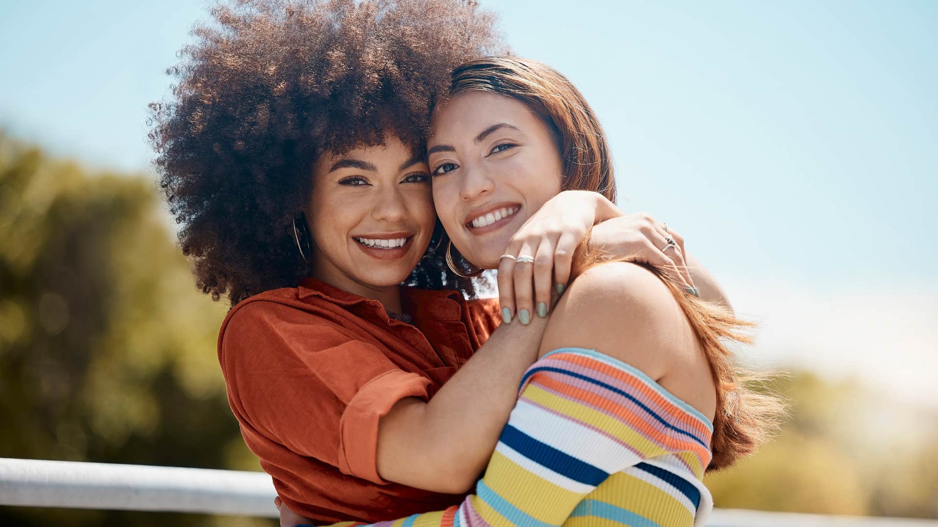 two friends forming a strong friendship and connection