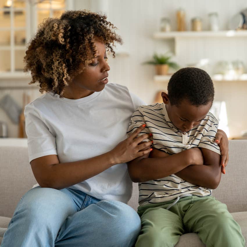 good parent not saying yes to child even when they feel insecure