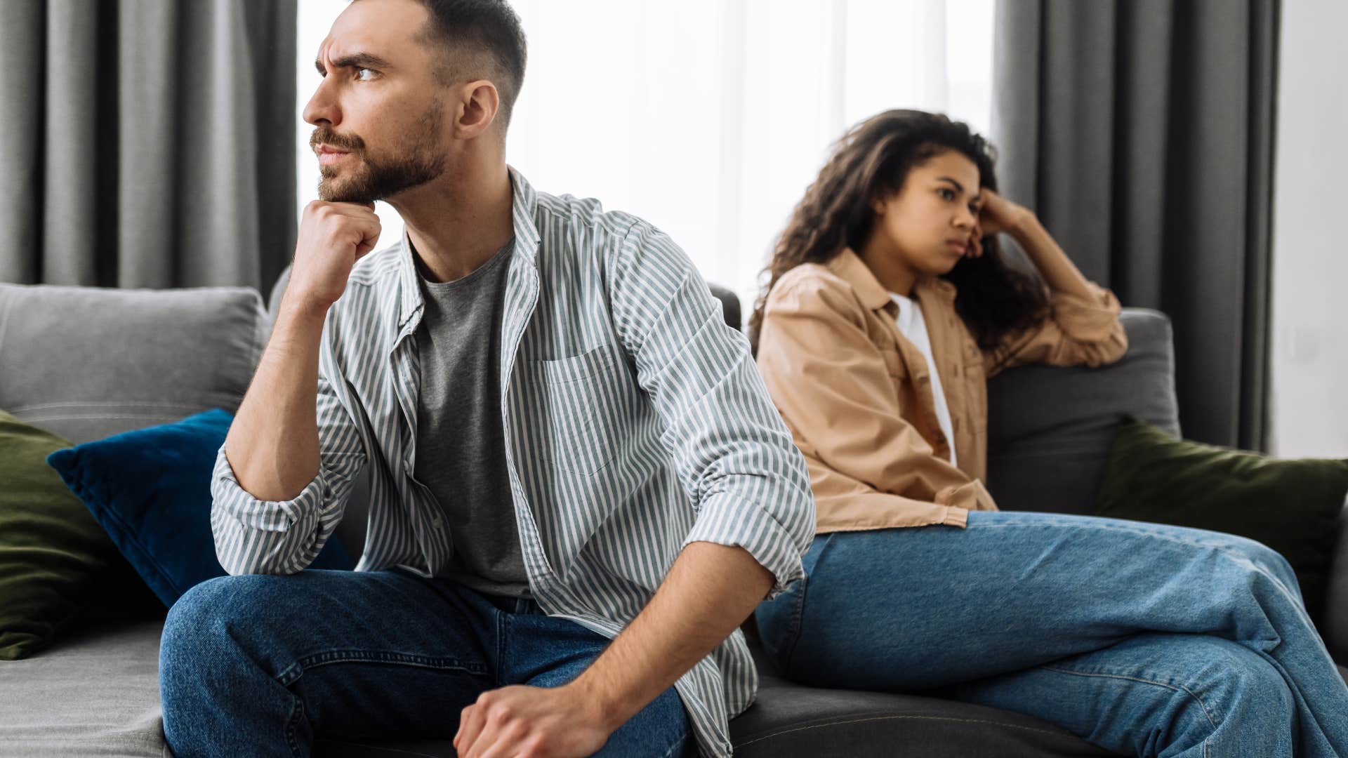 woman with partner she lacks compatibility with as he is a caretaker not a caregiver