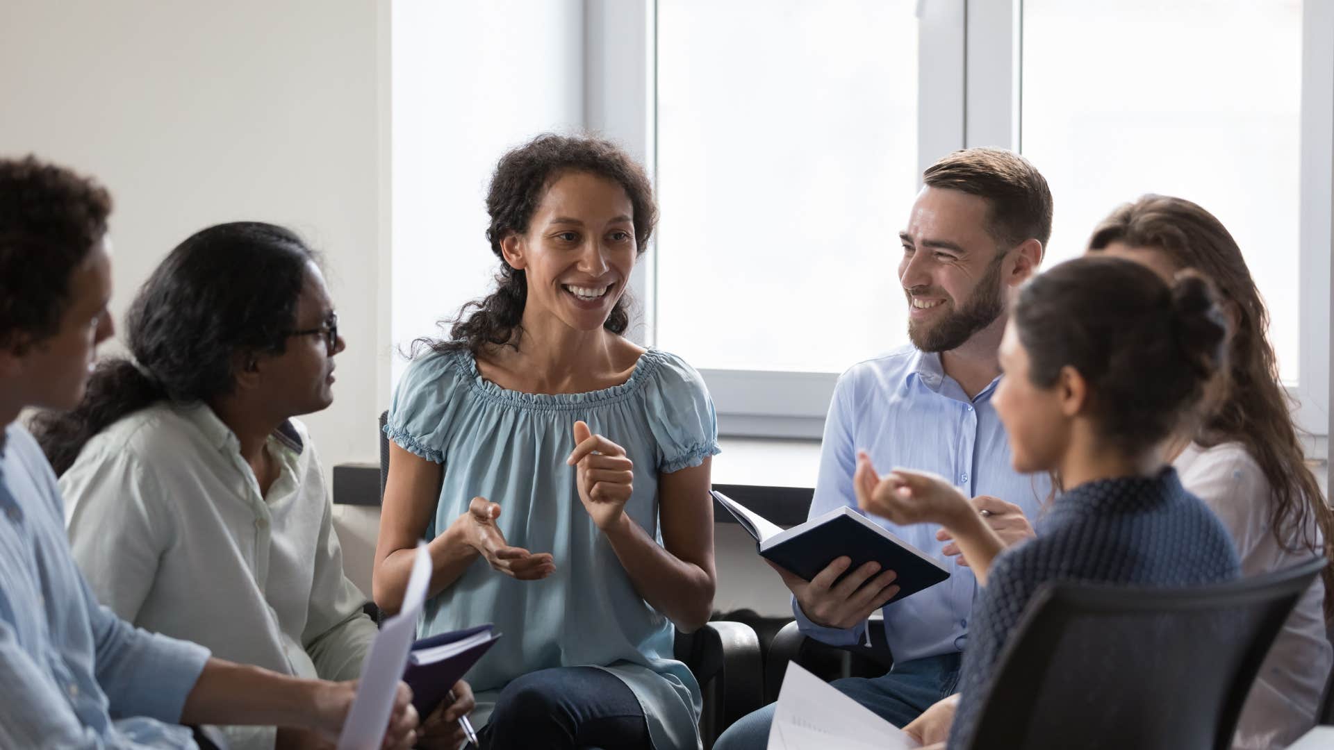 woman who wants to find her voice deciding where she has the most influence