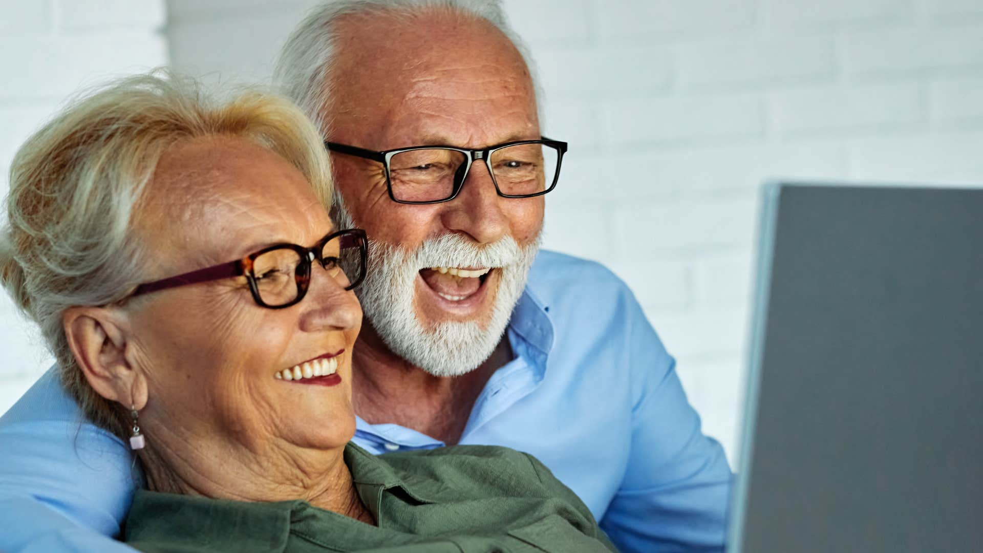 boomer couple watching their kids' show recommendations