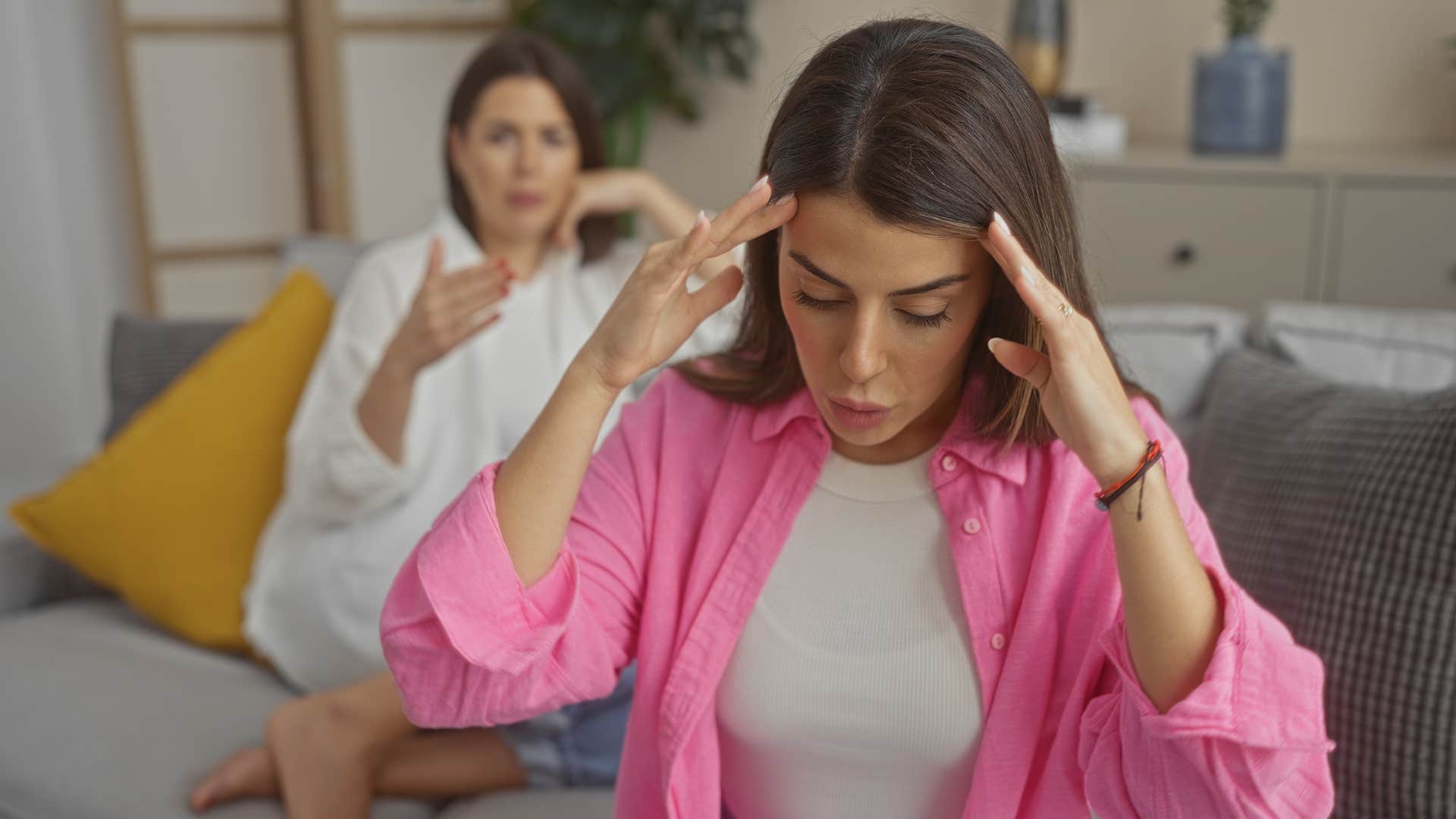 Person feels betrayed in body