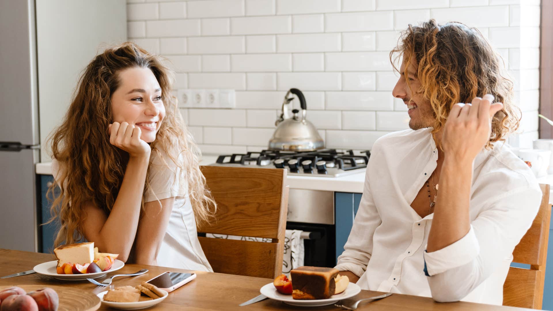 woman makes her partner think about her all the time by Really listening when he talks