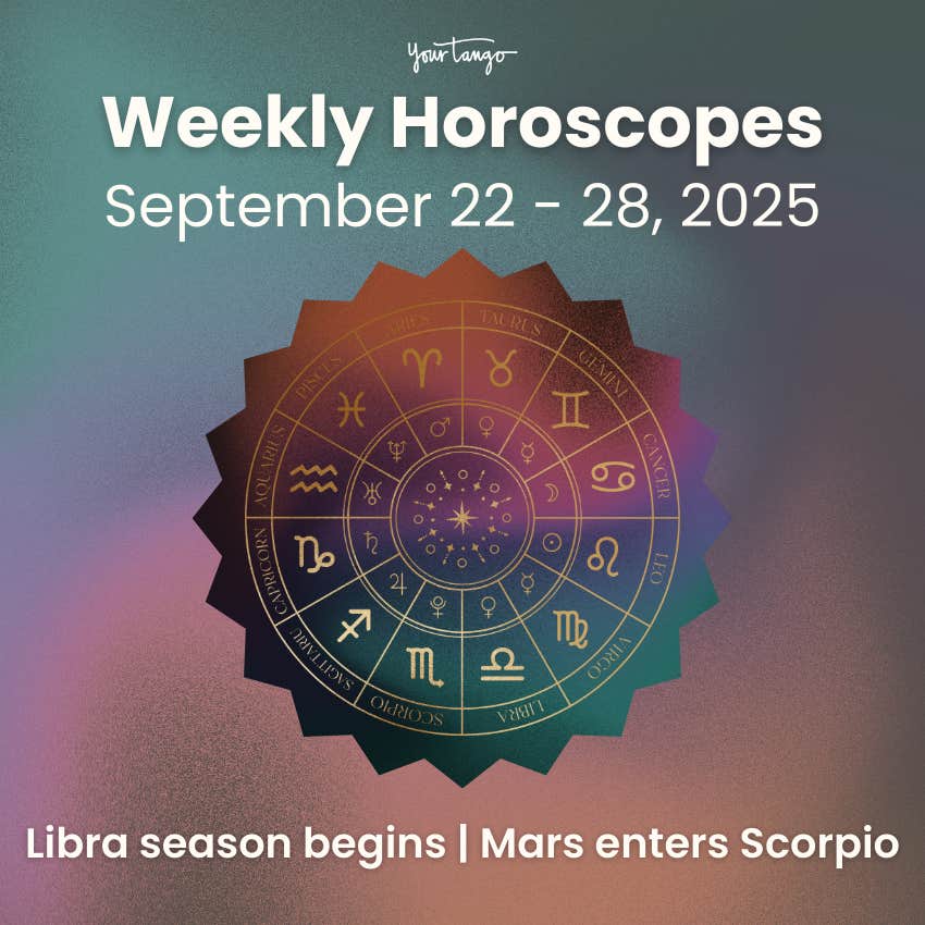 weekly horoscopes september 22 28 2025