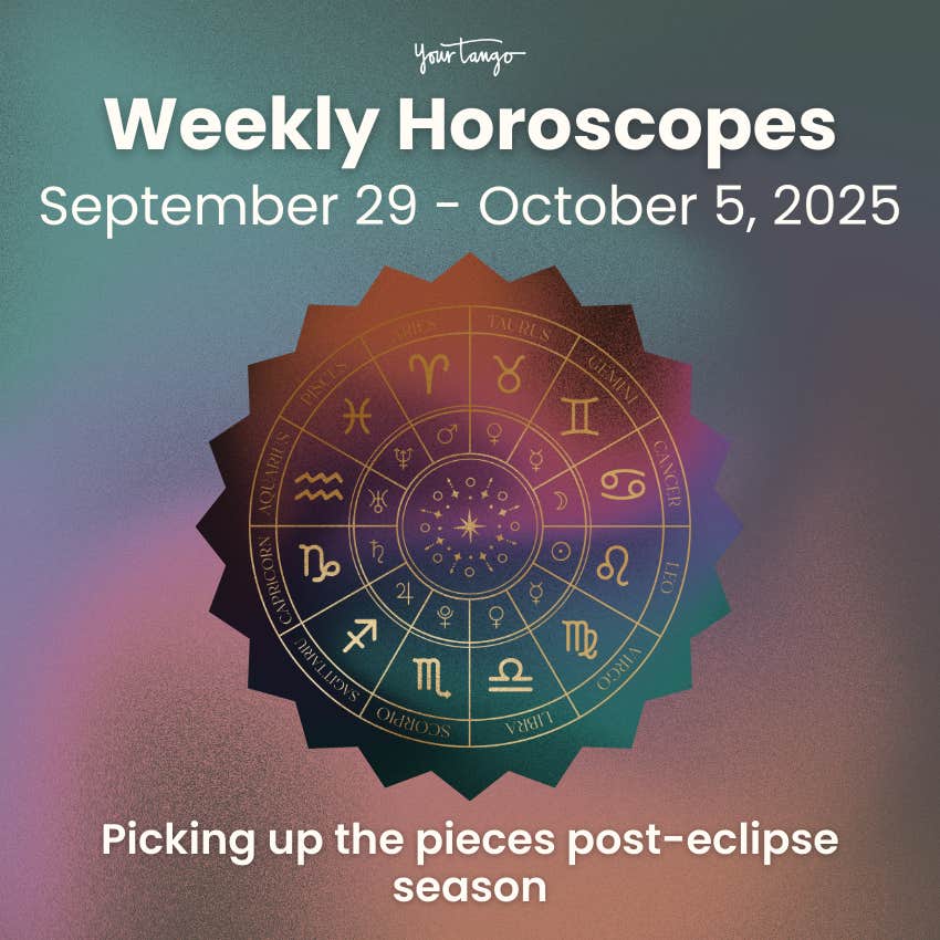 weekly horoscope september 29 october 5 2025