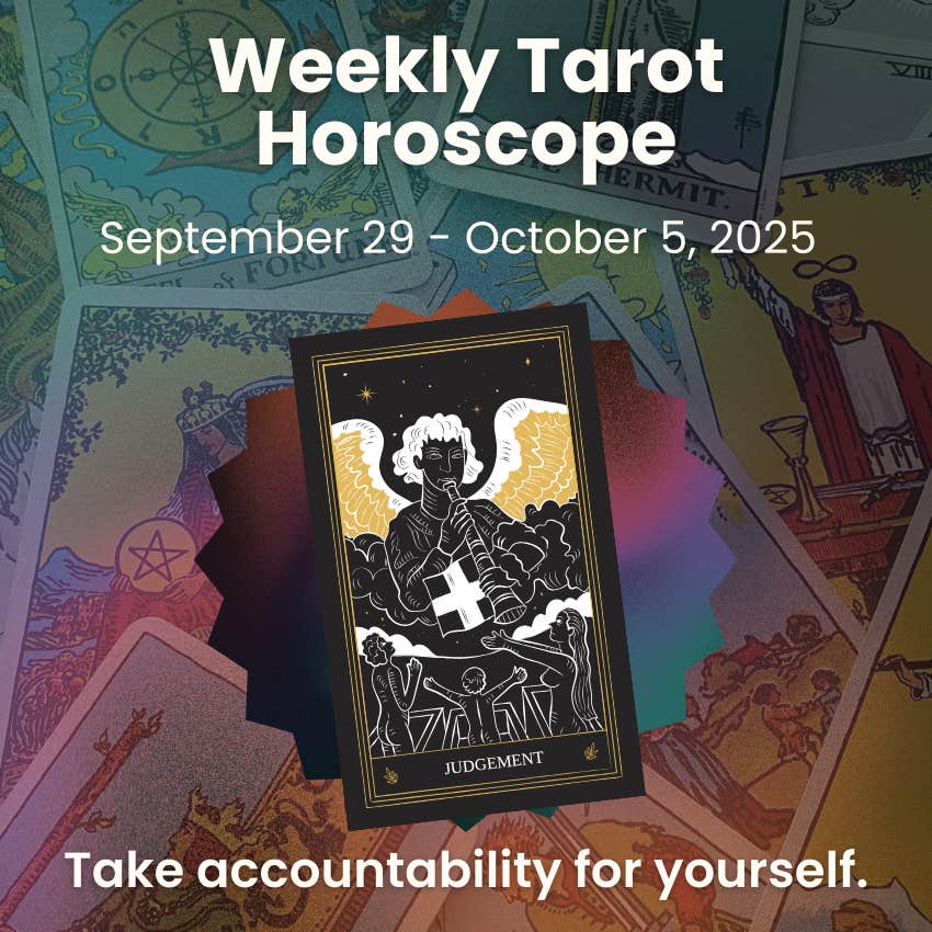 weekly tarot horoscope september 29 - october 5, 2025 judgement