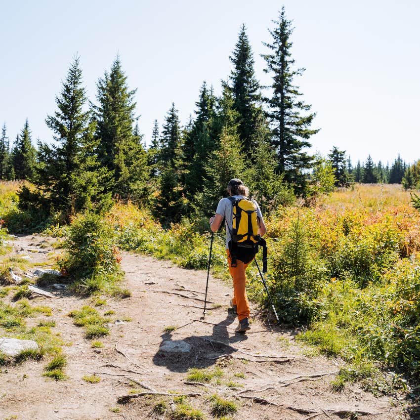 man with the walking trick he didn't know he needed