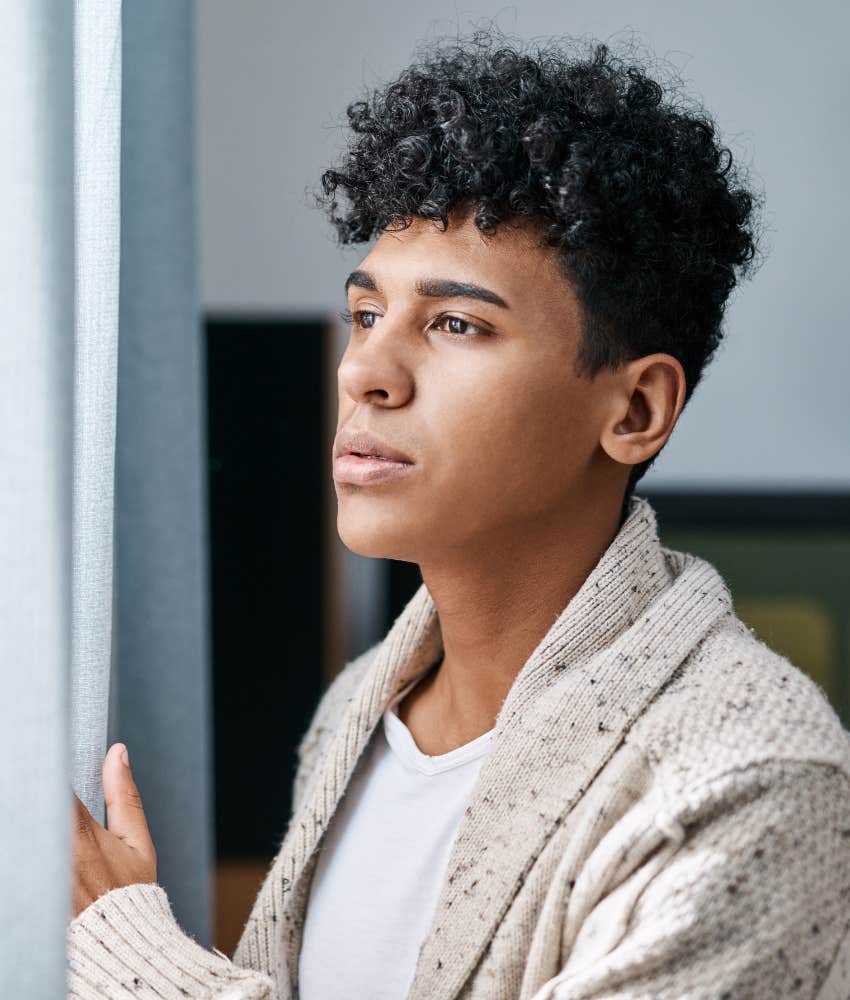 Man wants to be more open