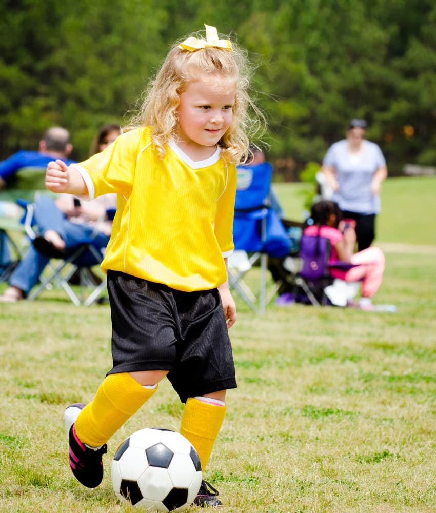 Wife enrolled daughter in soccer because in-laws promised to help