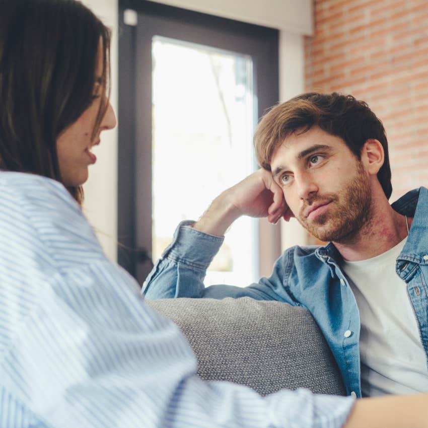 woman with the wild relationship tip of talking the talk