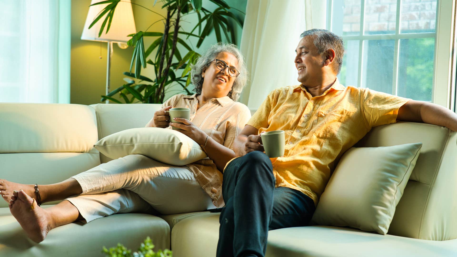 wife spending quality time with husband