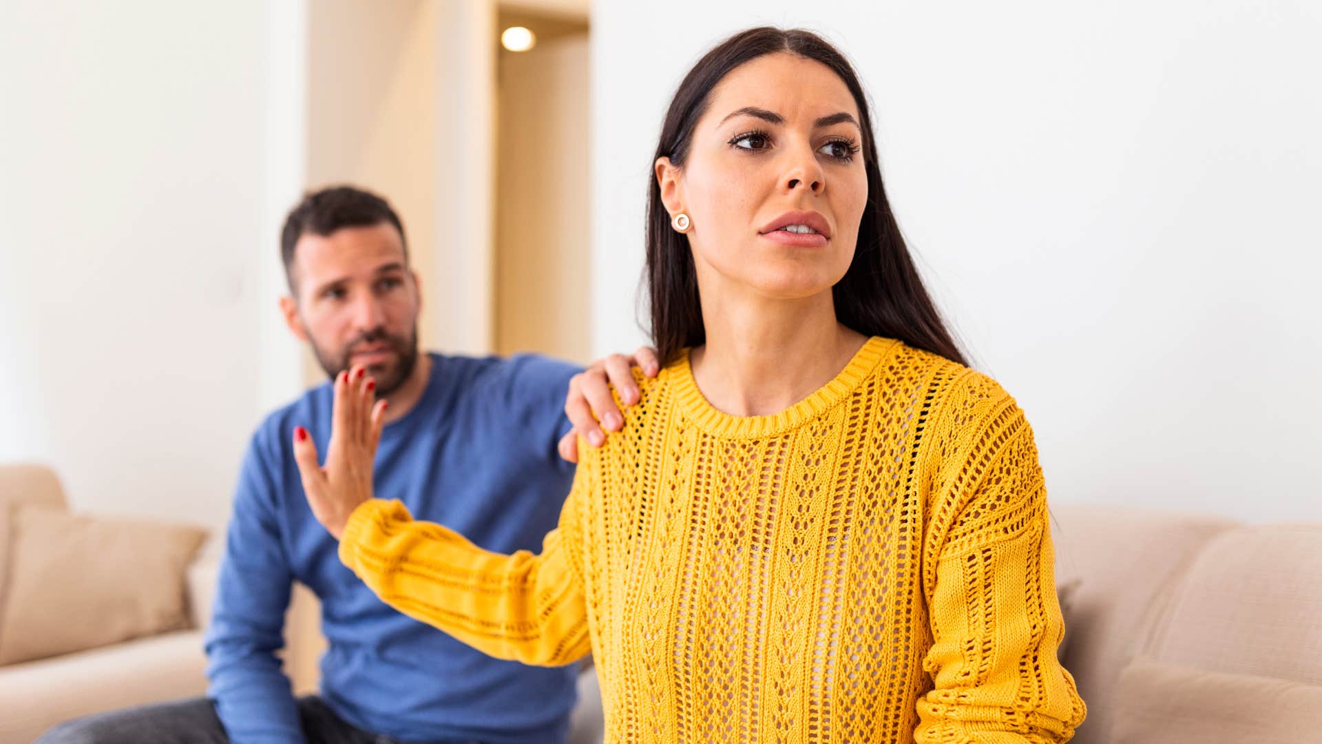 privileged woman acting entitled in her relationship