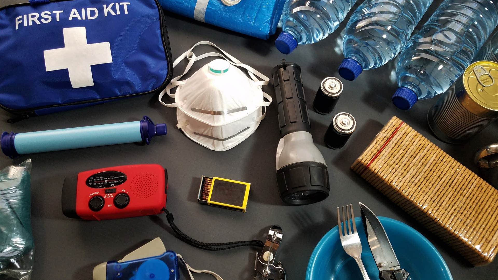 you can tell someone grew up in the midwest if they have these things in their home emergency kits for extreme weather