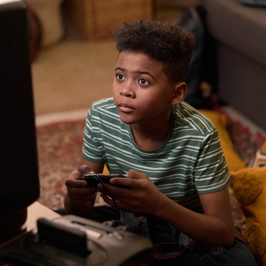 kid playing 90s video game system making comeback