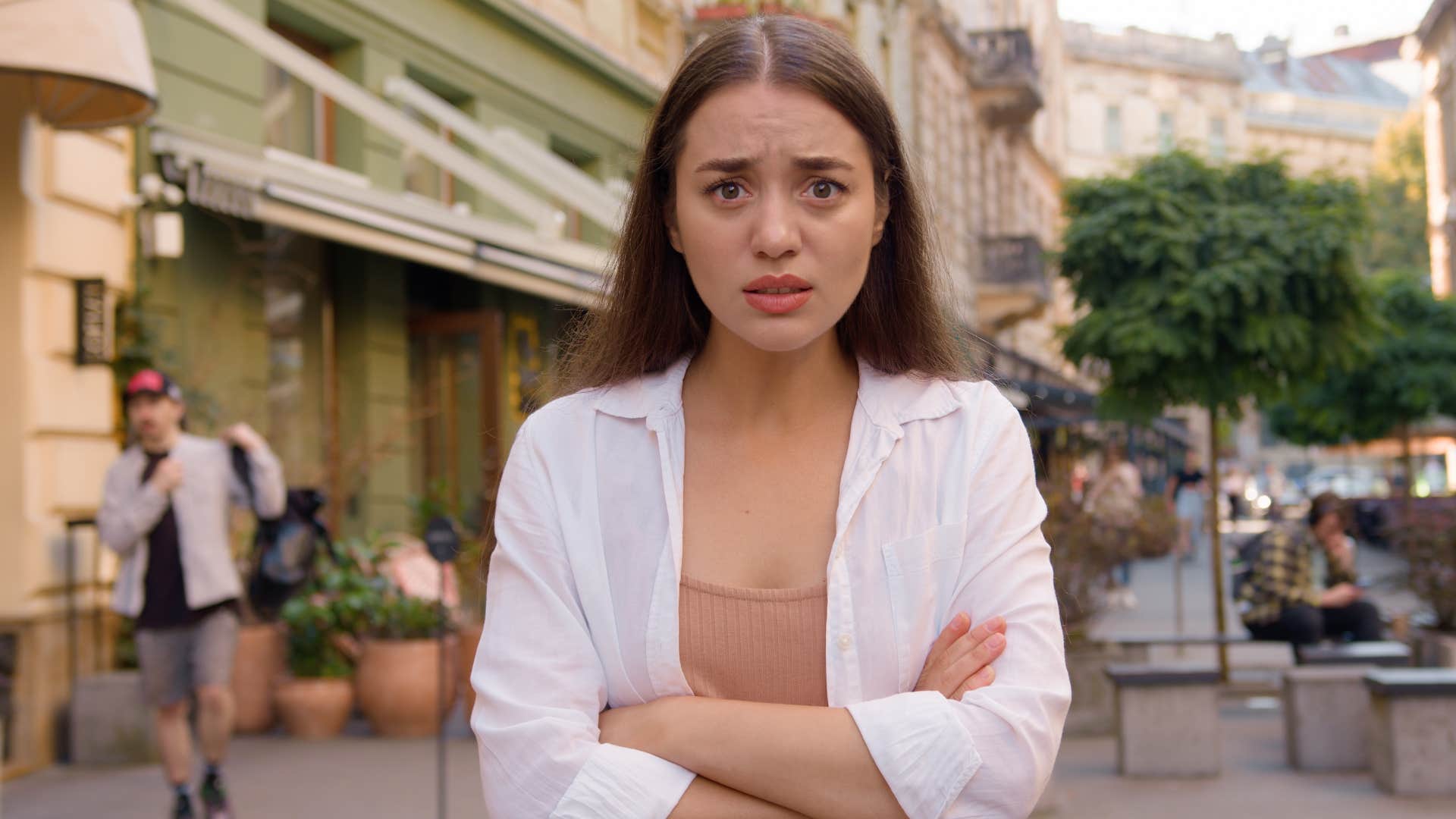 woman fed up with religious hypocrisy