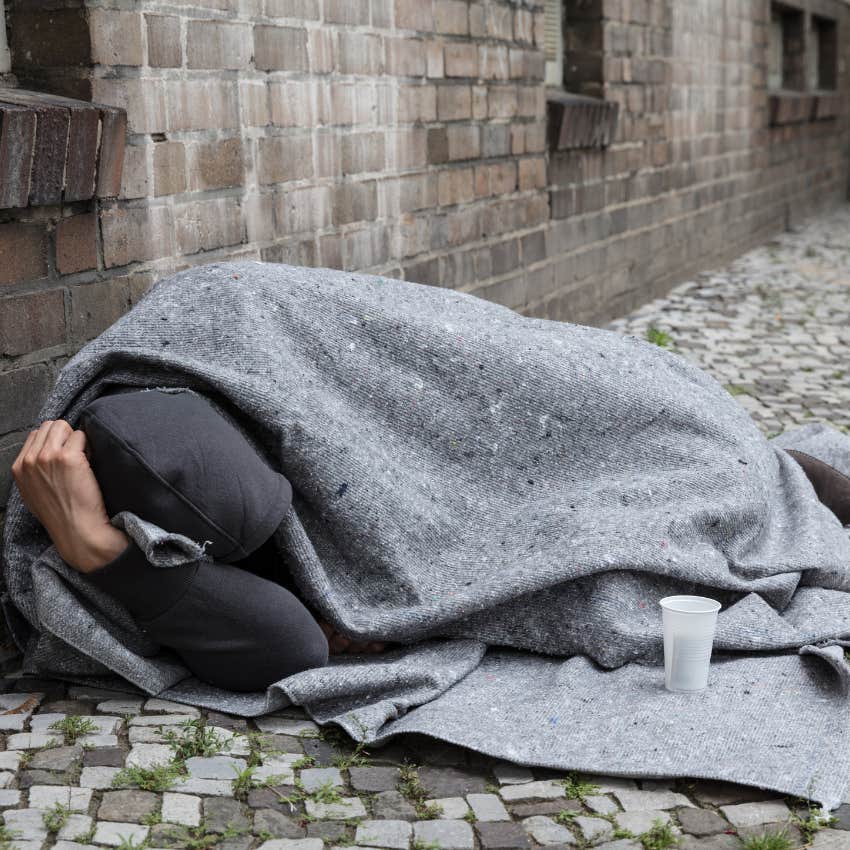 homeless person