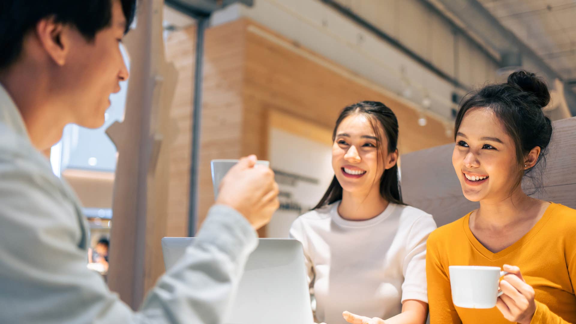 Influential person shows up for group