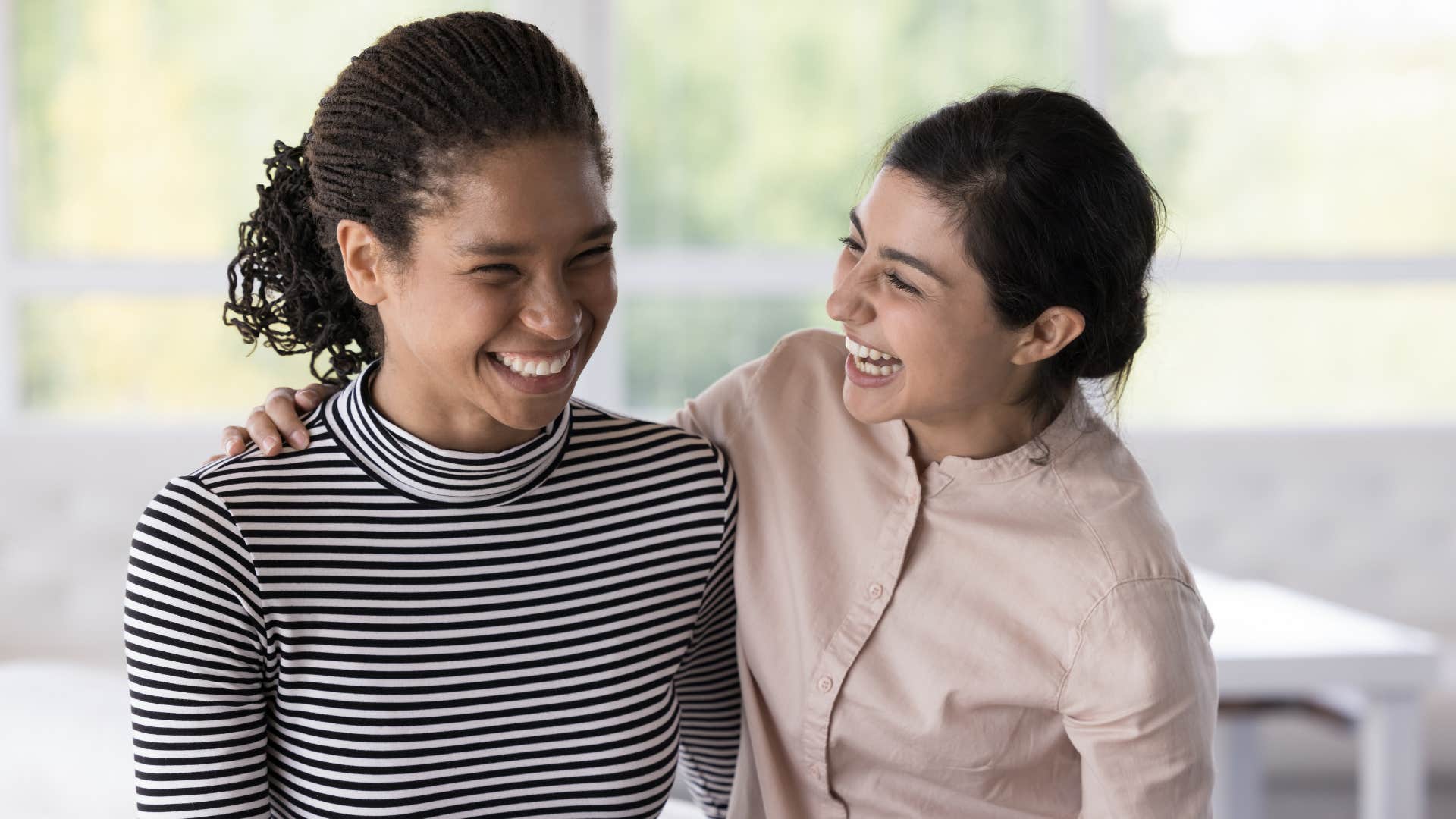 Nice person consistently shows up for friend