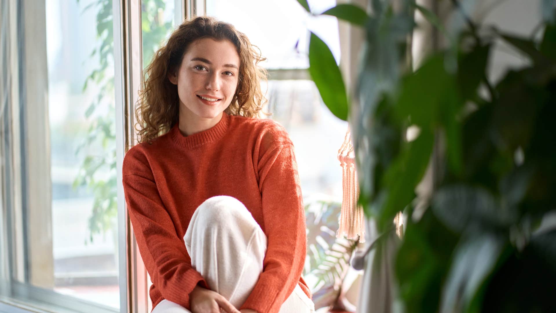 Person focuses on experience to stay calm