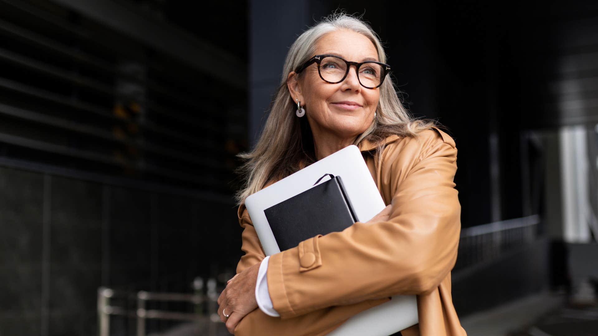 Liberated person leaves unhealthy relationship behind