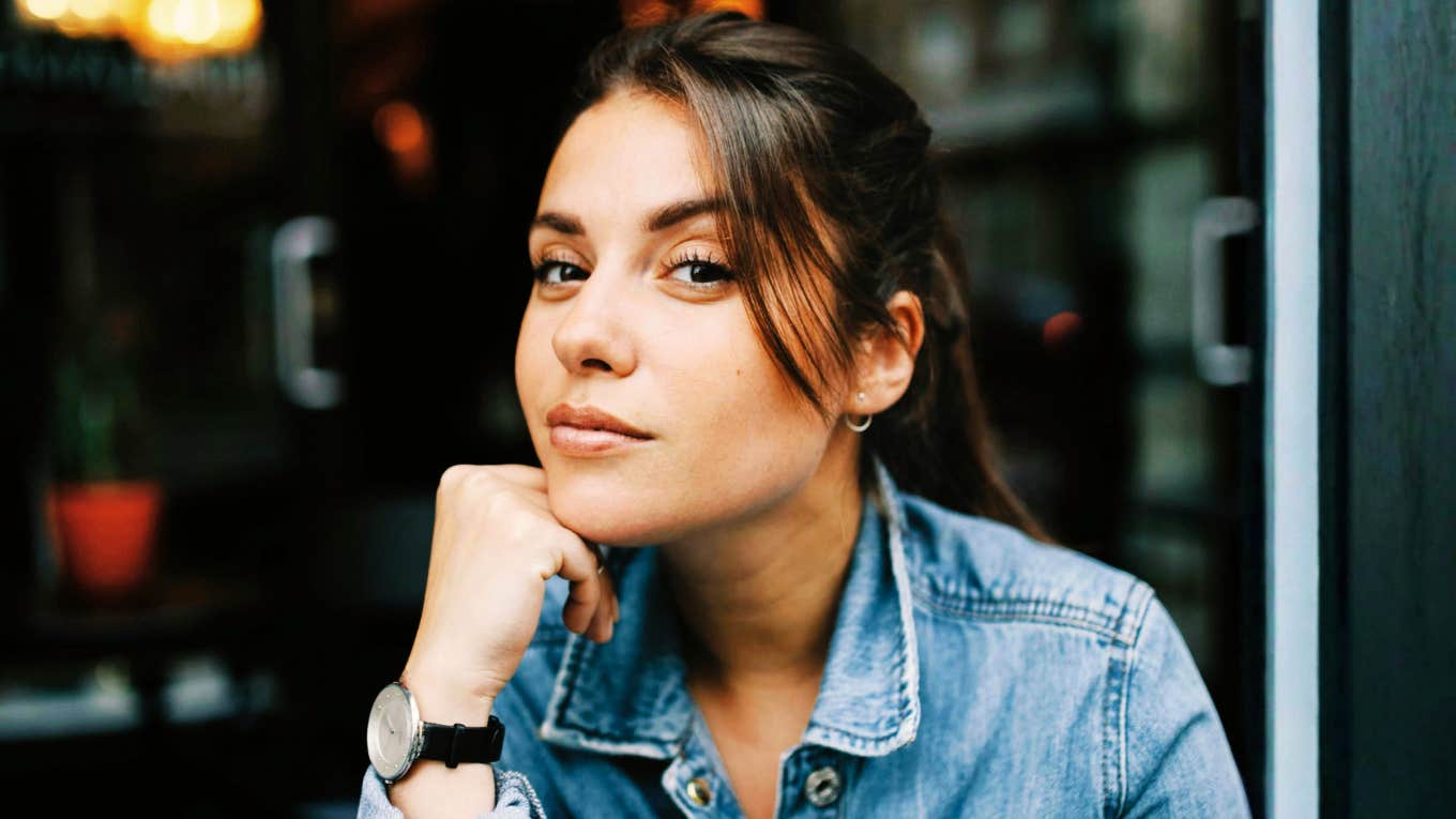 Woman with self respect.