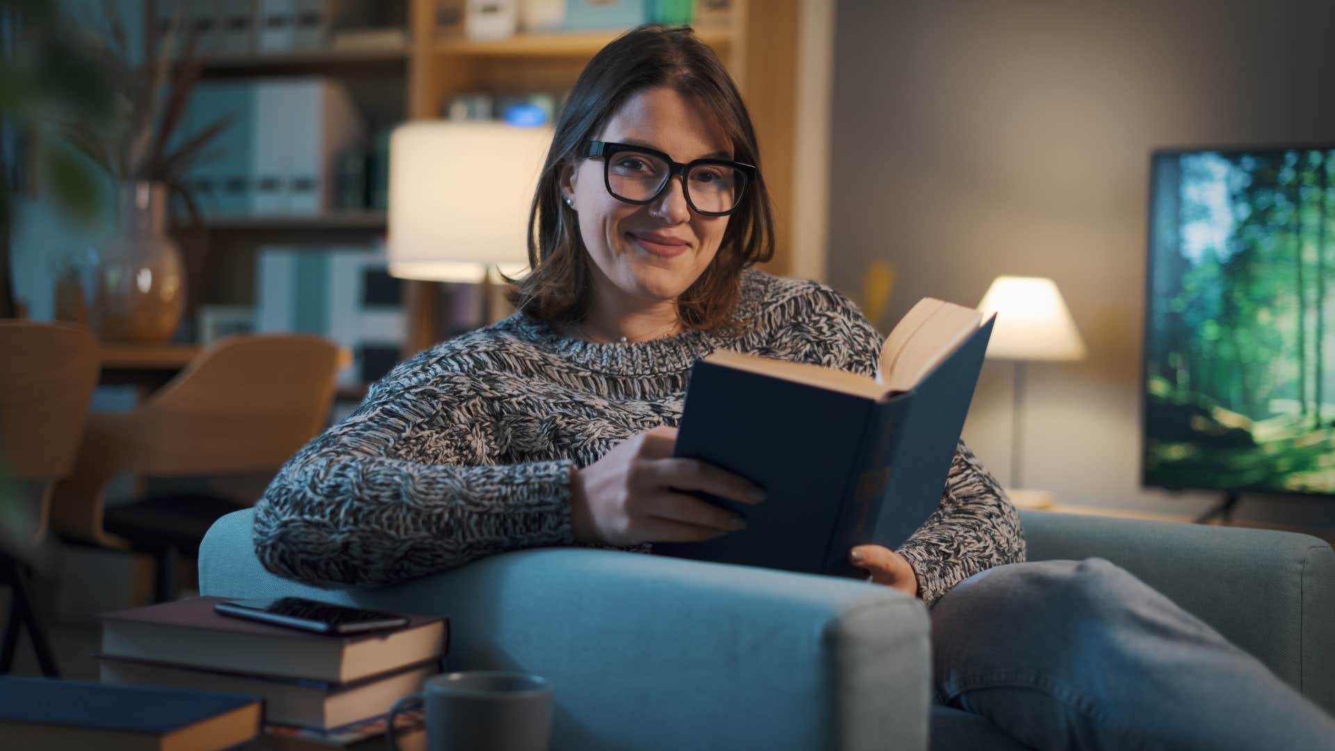 woman who is joyfully single as she is wise about what marriage means
