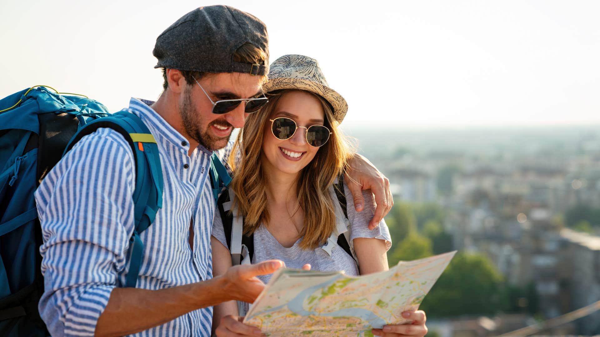 couple who are figuring out travel before they get married