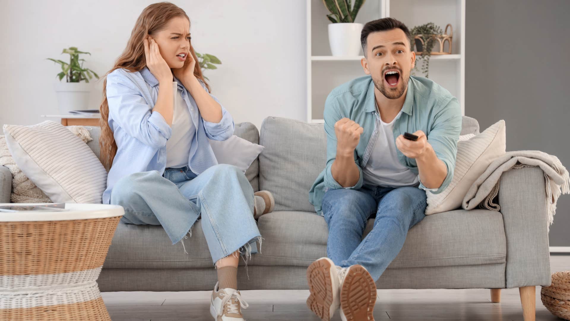 woman who will reject man over acting like a psycho over sports