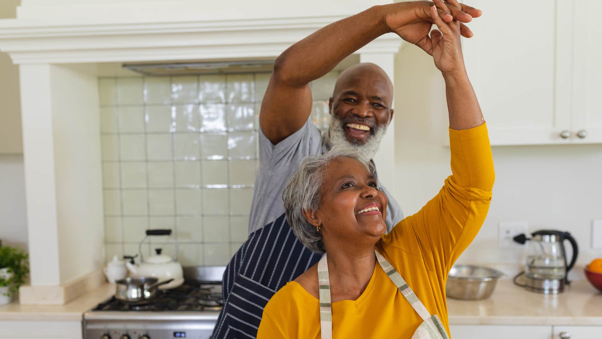 Loving couple rebuild trust