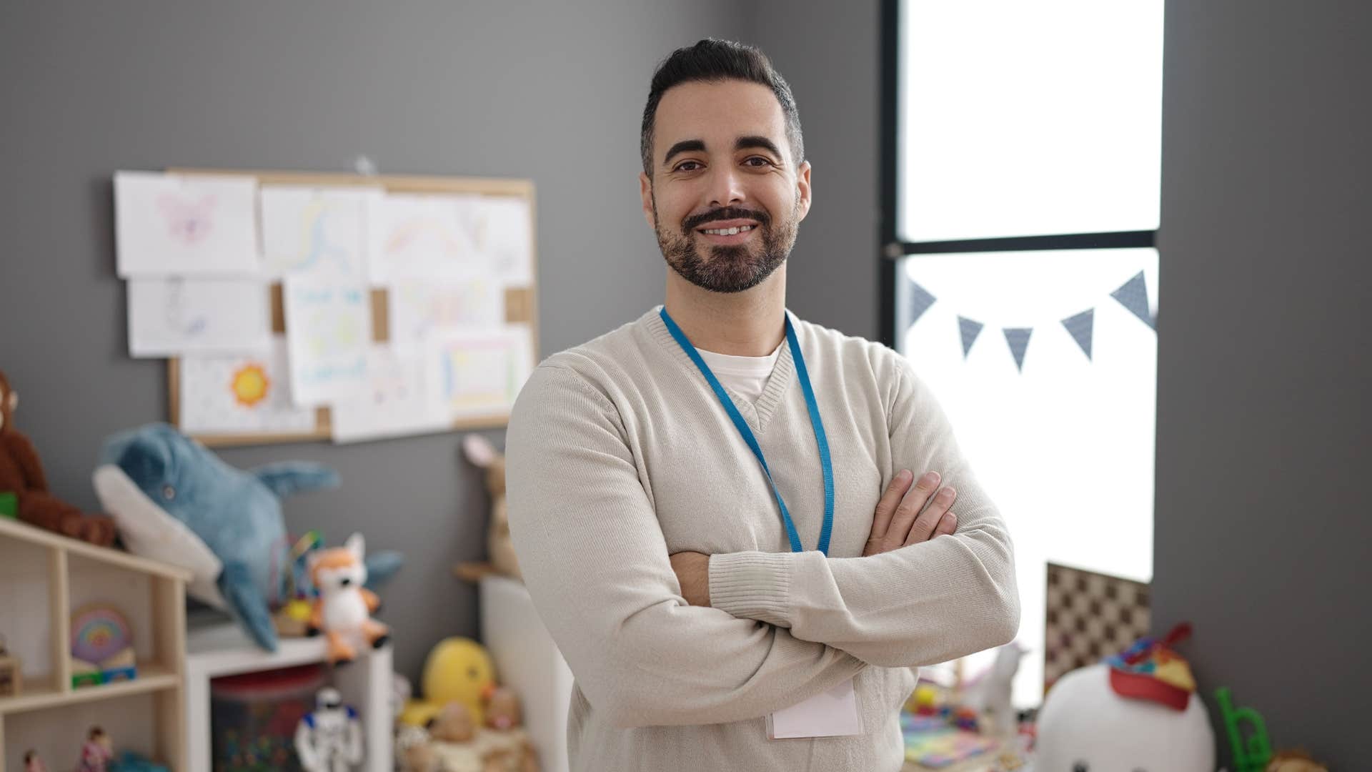 man who is an empath with a job as a teacher
