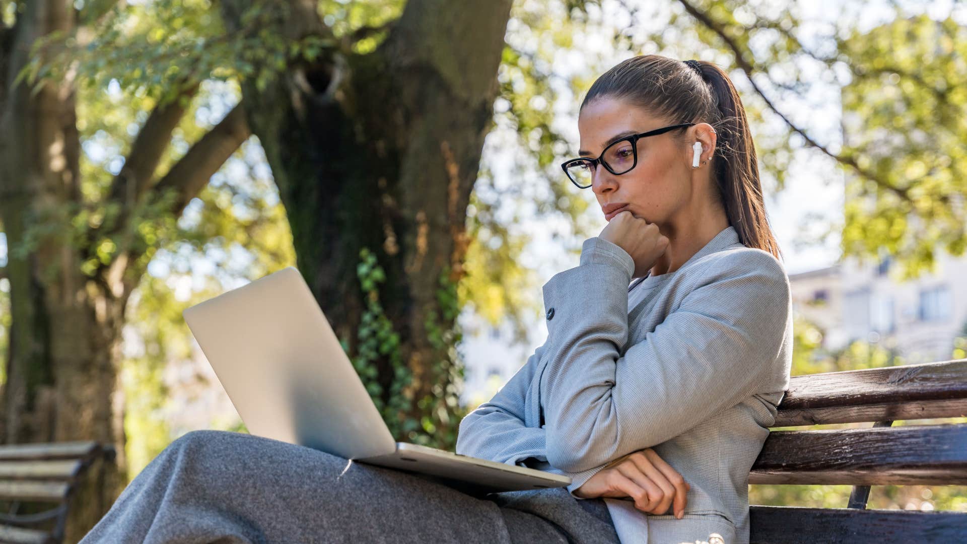 intelligent woman with a firm boundary of keeping her work and personal life separate 