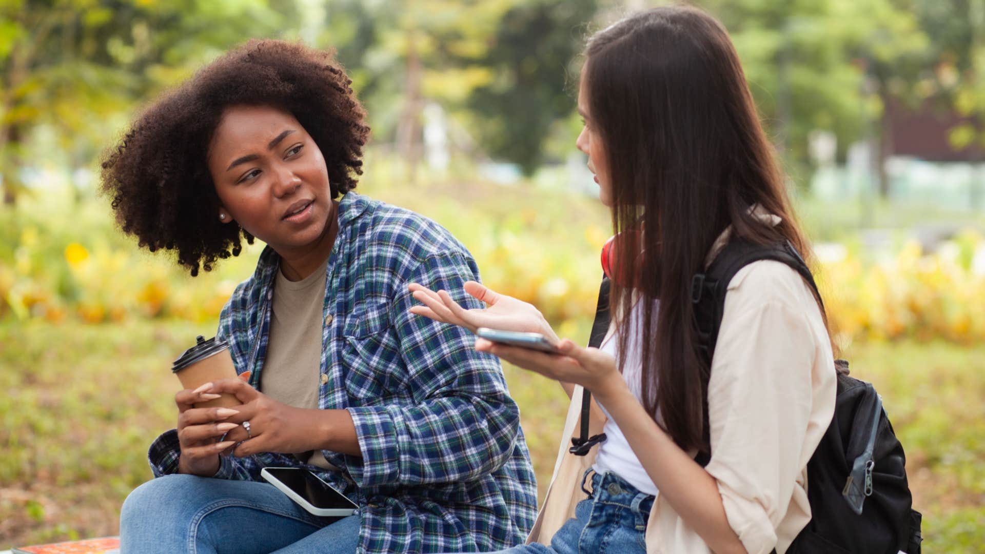 intelligent woman with firm boundaries who won't be her friend's therapist