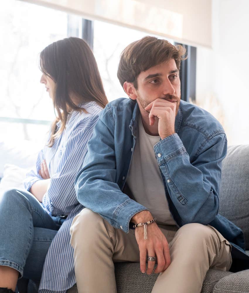toxic man bringing up past problems