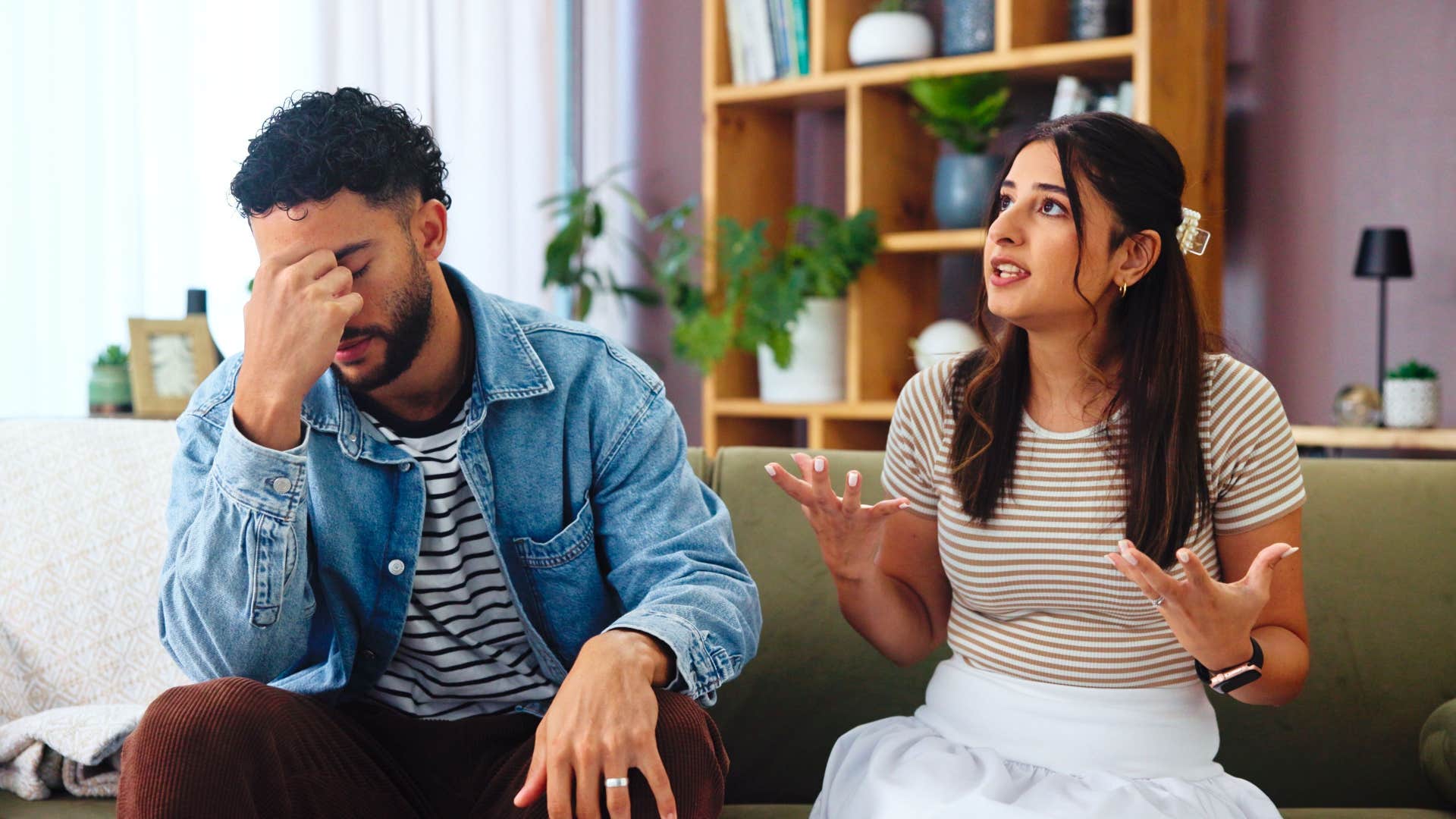 childish men get offended when emotionally mature women say i deserve consistent respect woman telling boyfriend she deserves consistent respect