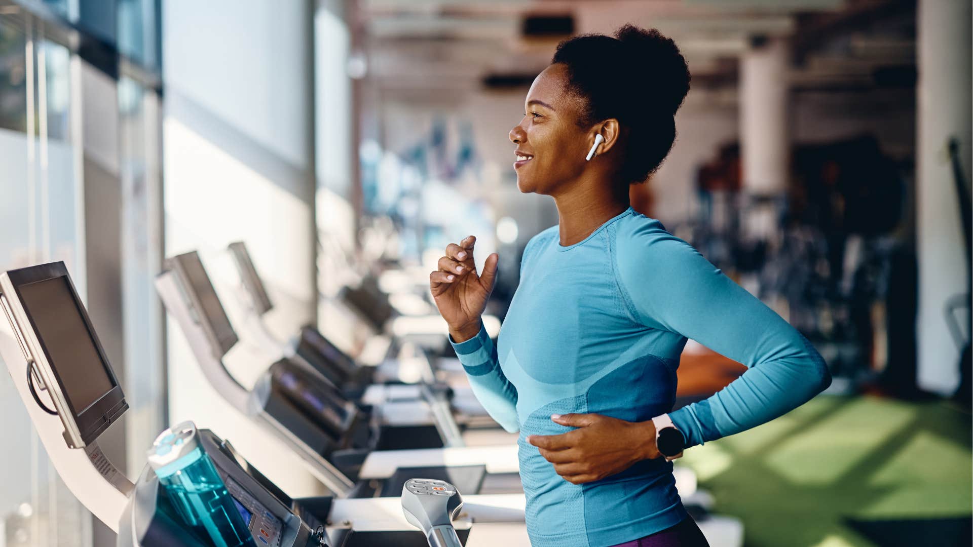 woman who chooses peace over closure as she joins gym