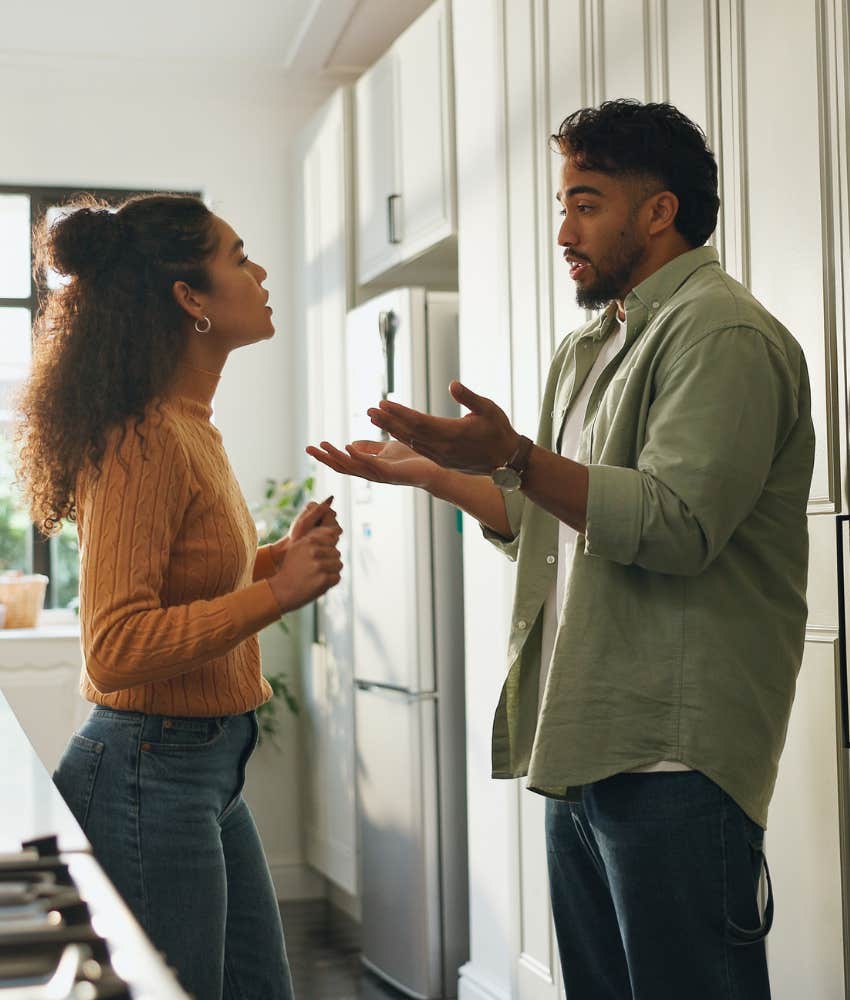 Sweet Behaviors Man Feel Safe Loved Hearing Him Woman hearing a man out so he can feel safe and loved