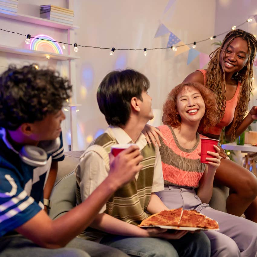 a dream of someone attending a party that has a secret meaning