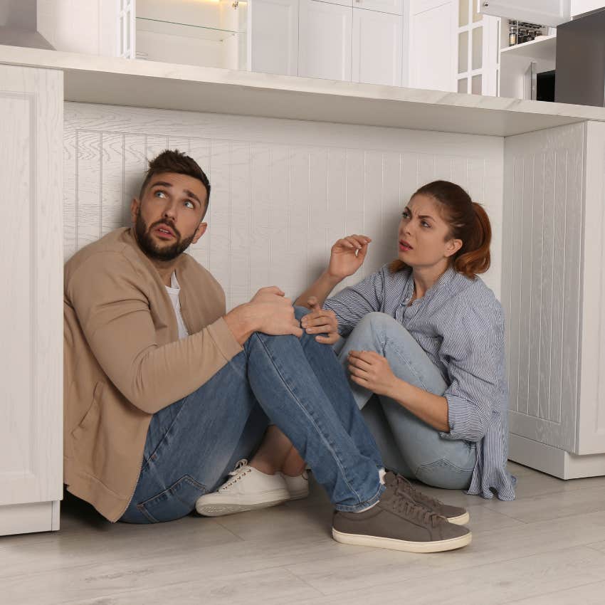 people hiding as a common dream with secret meanings