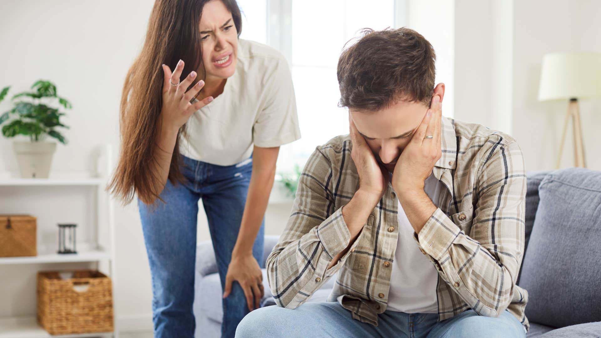 Angry partner piles on argument