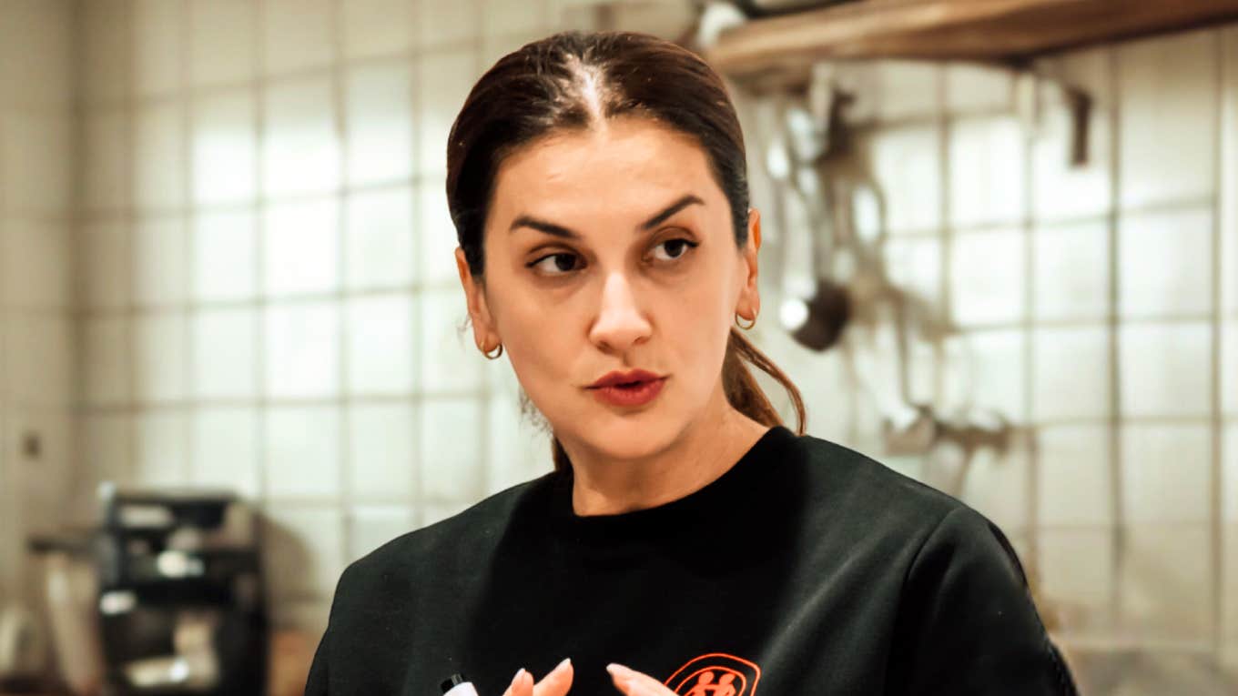 Condescending person.