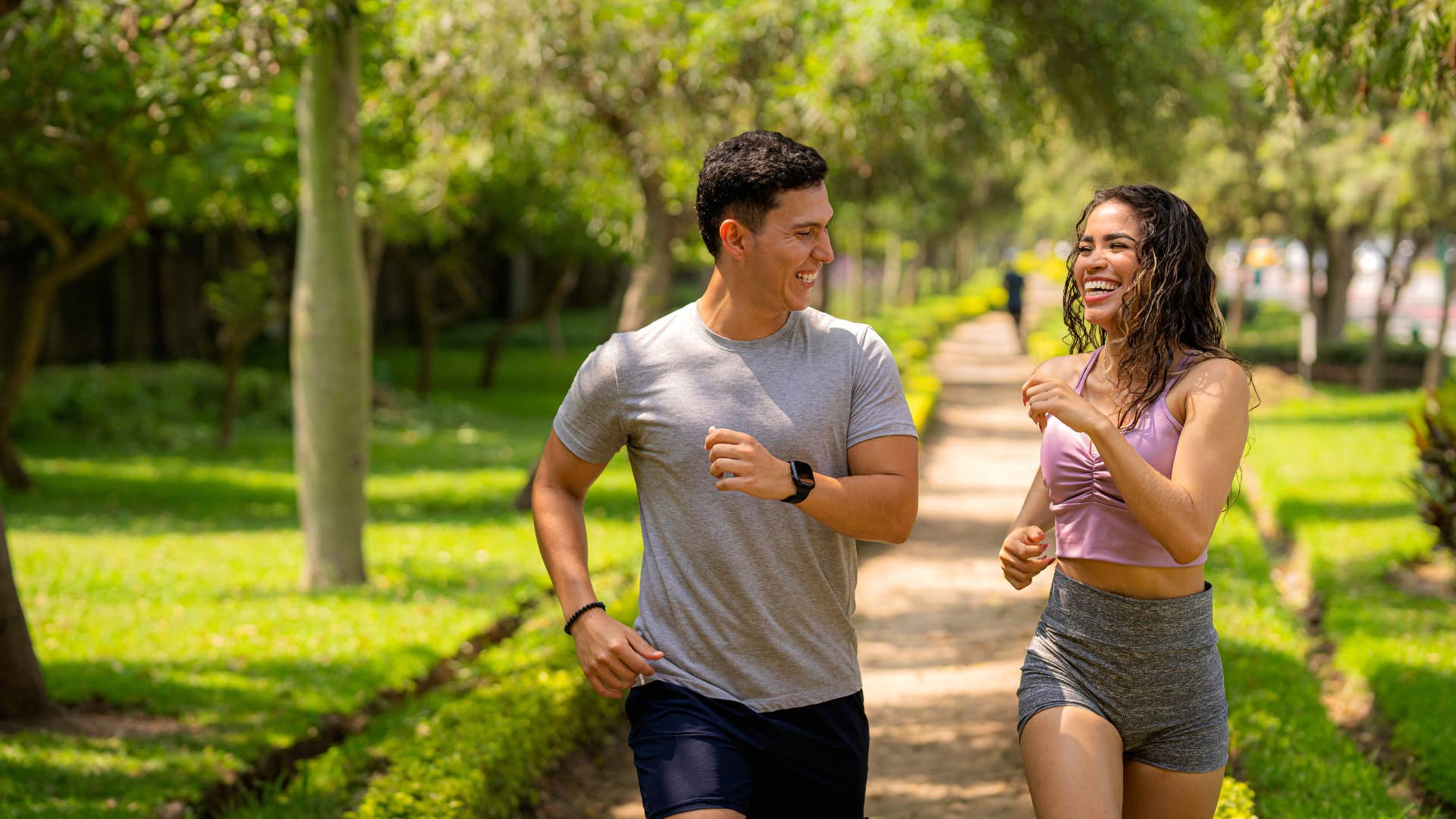 couple who are naturally good to each other as they set the stage for personal growth
