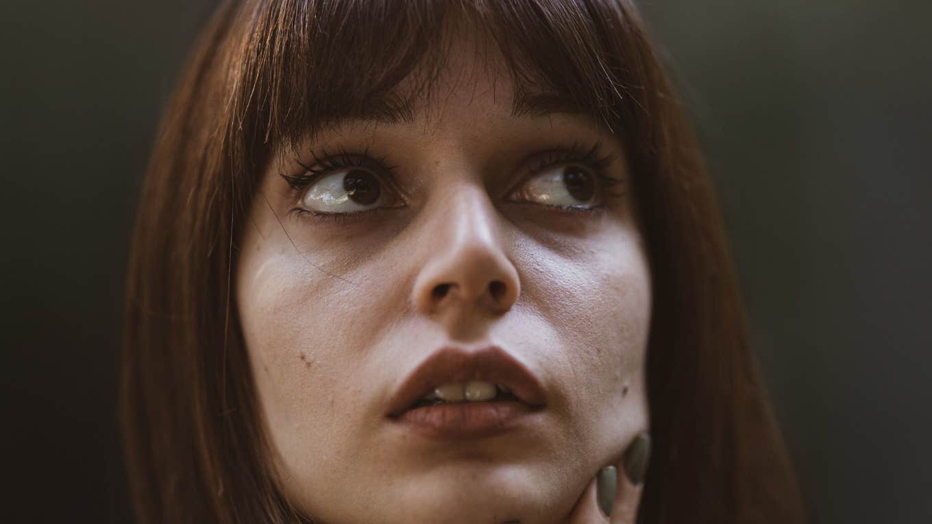 Woman has a young soul.