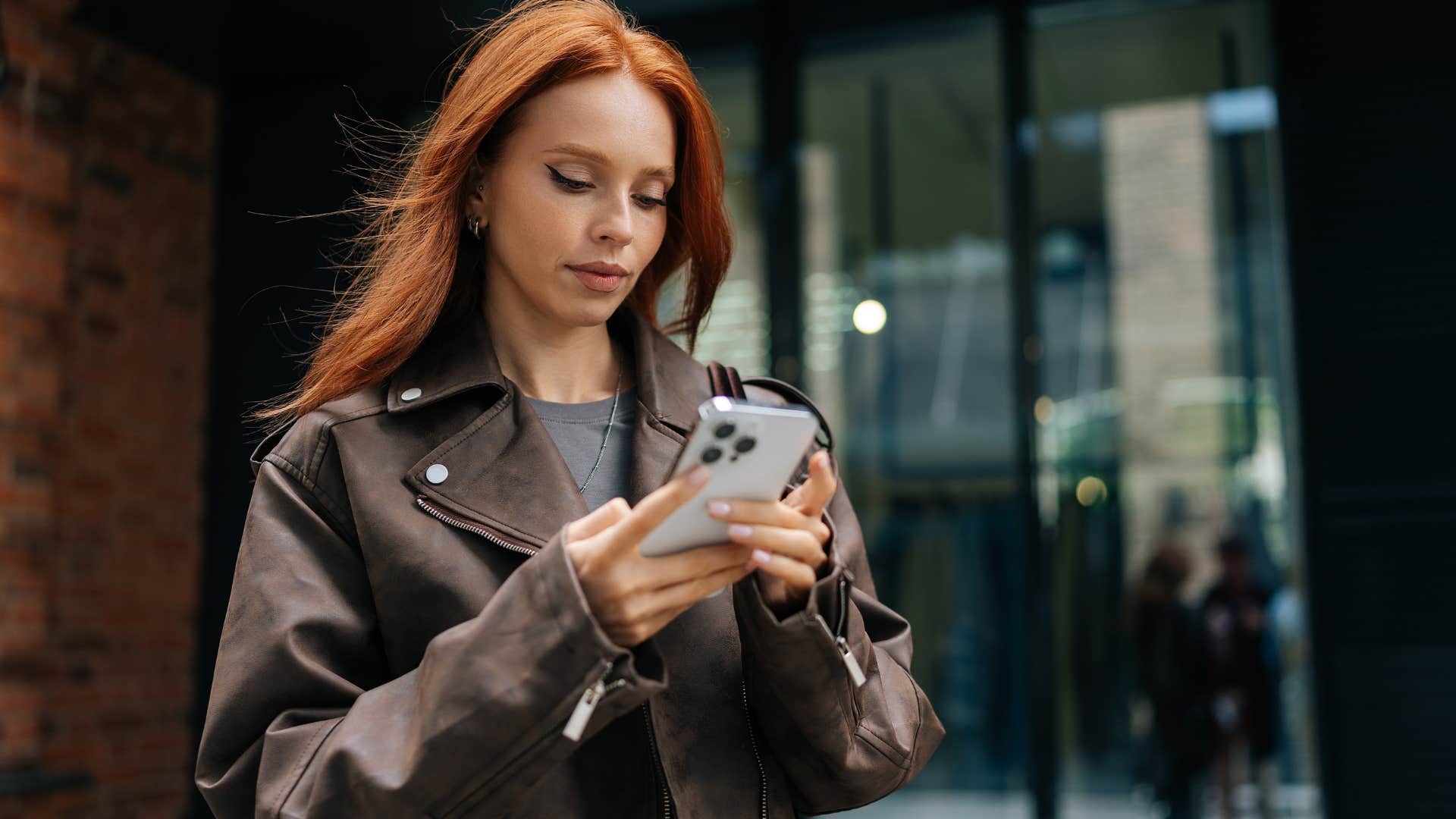 are you mad deeply anxious people almost always send these texts during casual conversations anxious woman texting are you mad on her phone